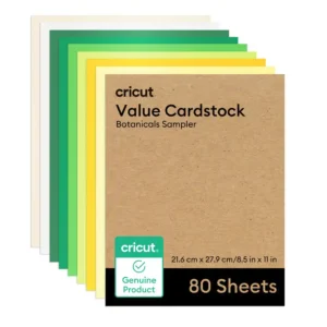 Cartulina Cricut Value Pack Botánicos (80) 21.6 x 27.9 cm