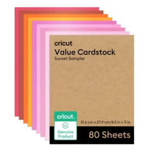 Cartulina Cricut Value Pack Sunset (80) 21.6 x 27.9 cm