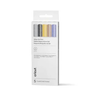 Bolígrafos de Gel Cricut Glitter Basicas (5) 0.8 mm