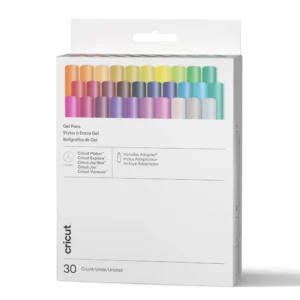 Bolígrafos Gel Cricut + Adaptador 1.0 mm (30)